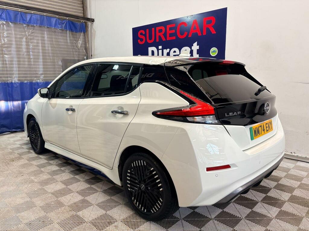 Nissan Leaf 110Kw Tekna 39Kwh Hatchback Black #9