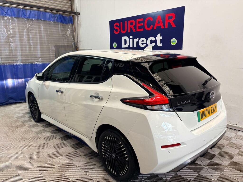 Nissan Leaf Hatchback 39Kwh Shiro 202474 White #2
