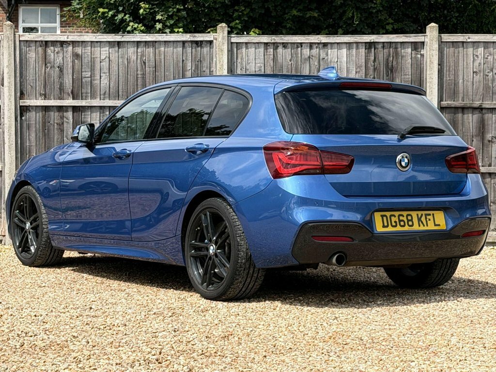 BMW 1 Series 1.5L M Sport Shadow Edition DG68KFL Blue #4