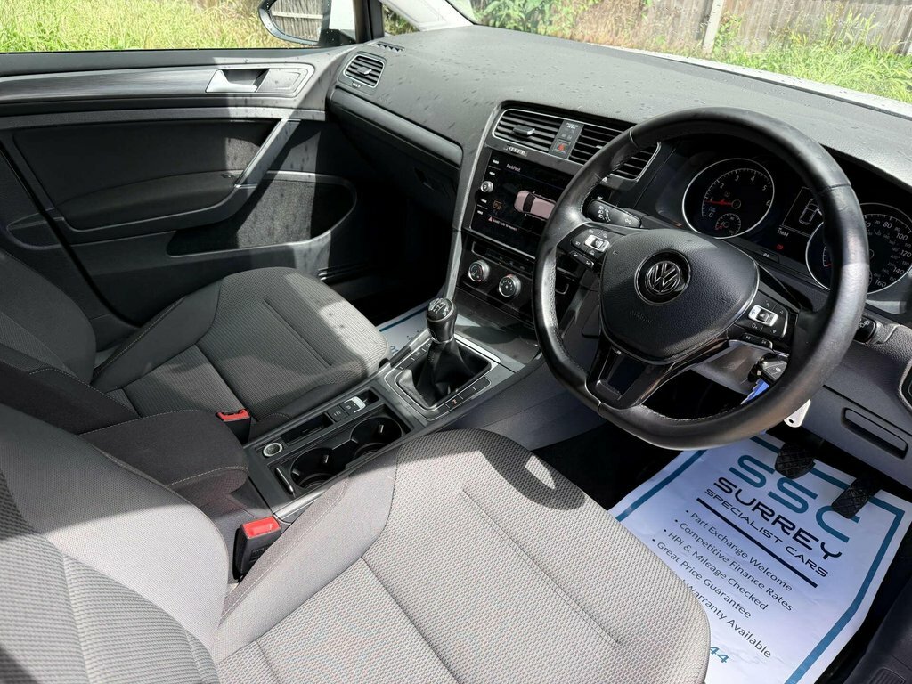 Volkswagen Golf 1.4L Se Nav White #5