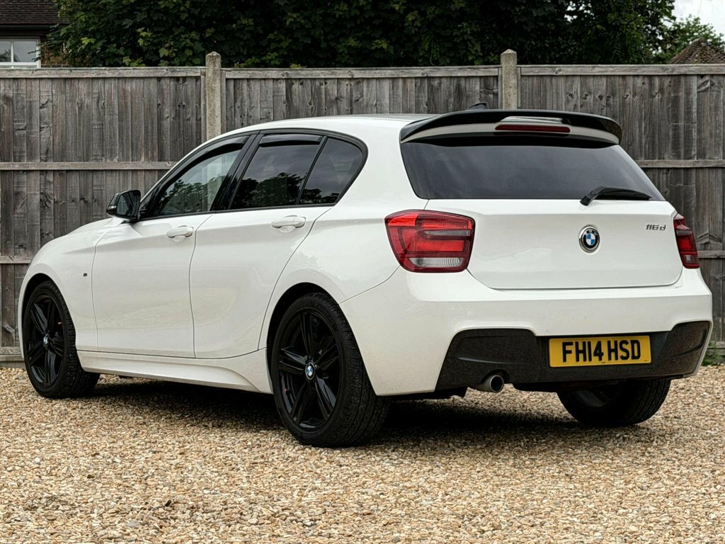 BMW 1 Series 2L M Sport White #4