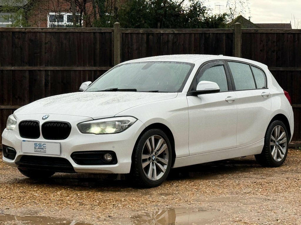 BMW 1 Series 1.6L Sport White #2