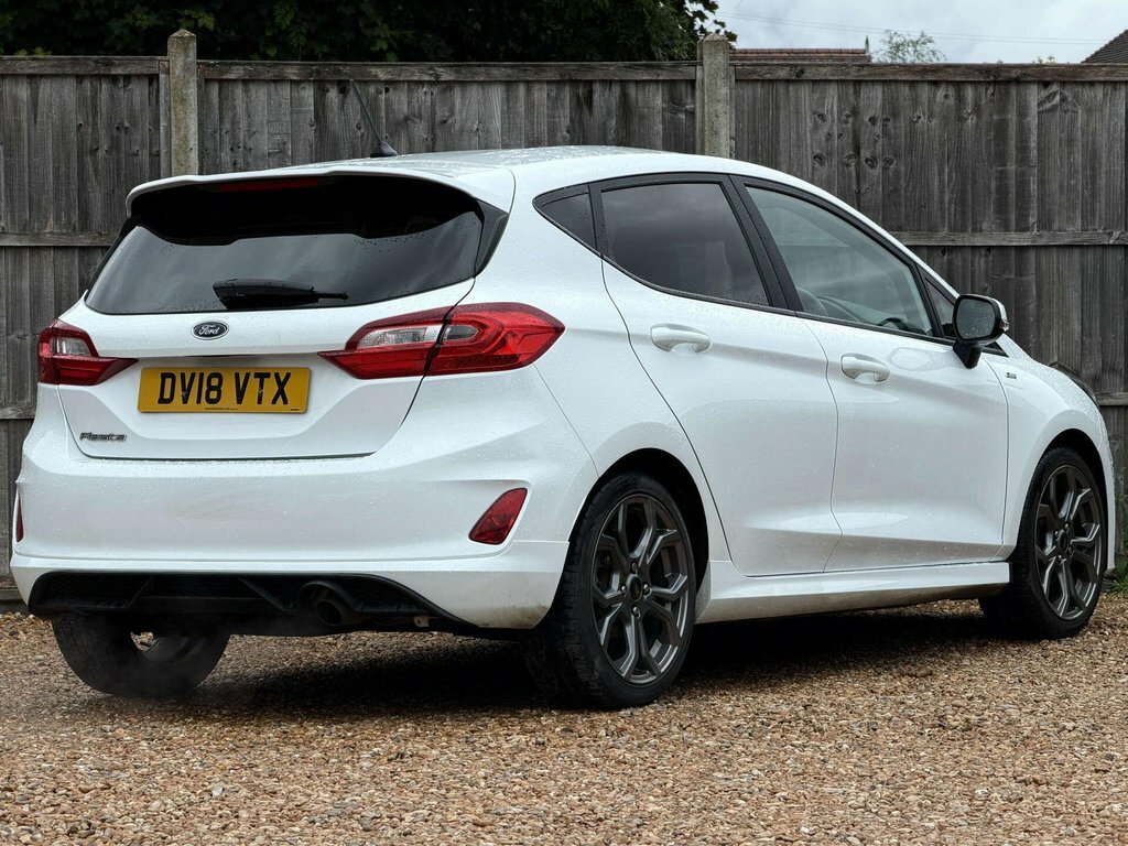 Ford Fiesta 1L St-line X White #4