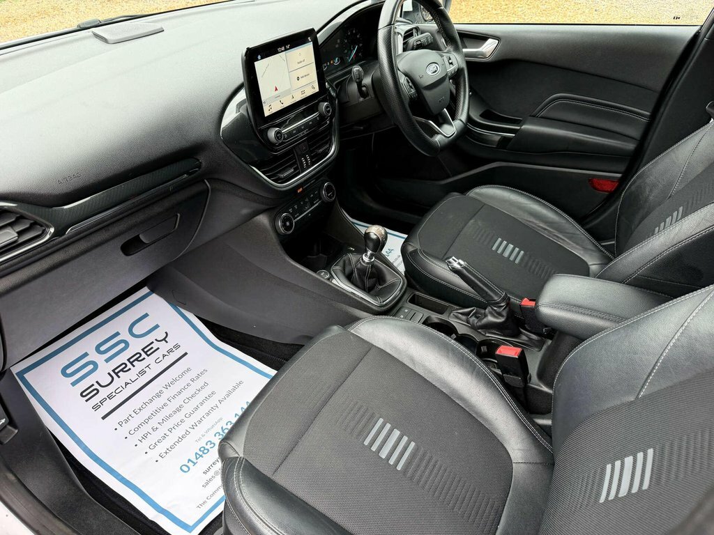 Ford Fiesta 1L St-line X White #6