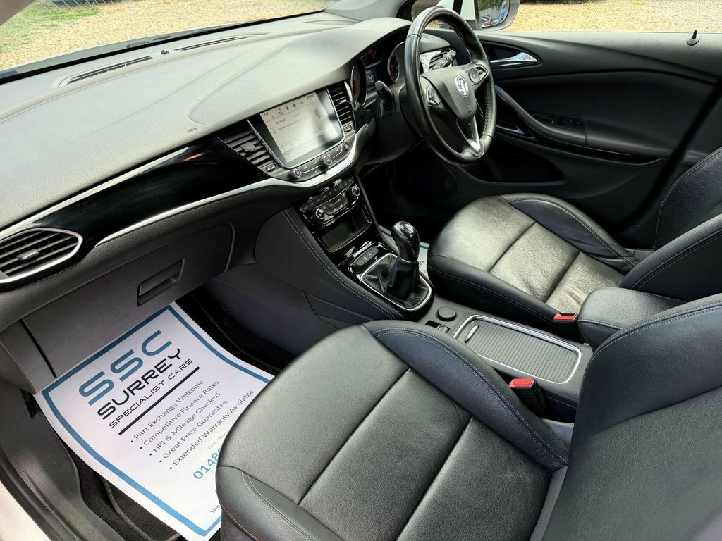 Vauxhall Astra 1.4L Elite Nav White #6