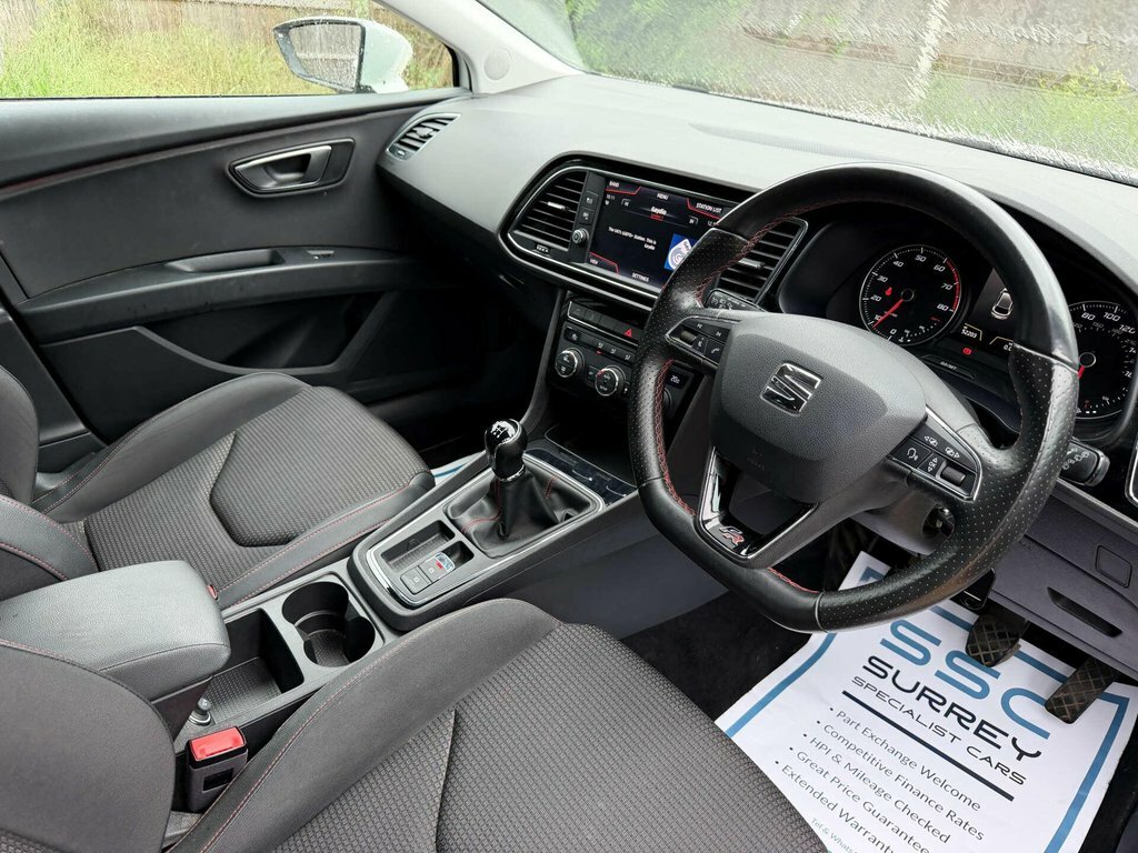Seat Leon 1.4L Fr Technology White #5