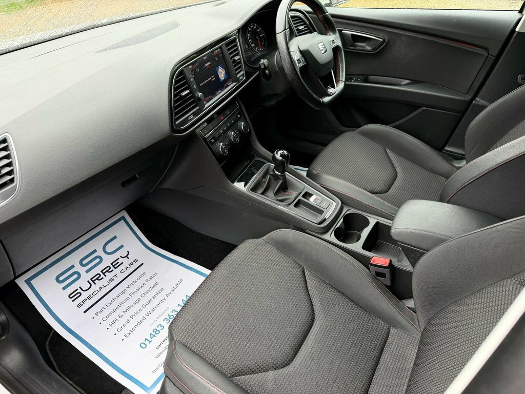 Seat Leon 1.4L Fr Technology White #6