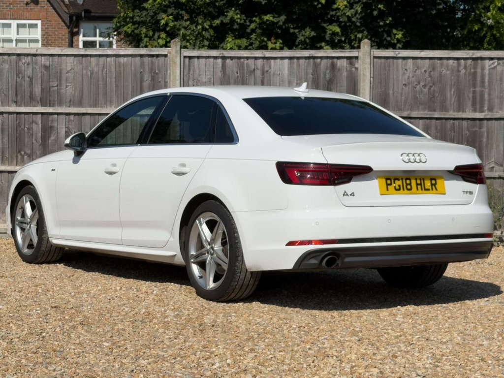 Audi A4 1.4L S Line White #4