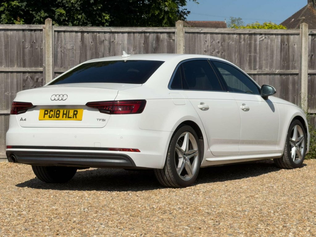 Audi A4 1.4L S Line White #3