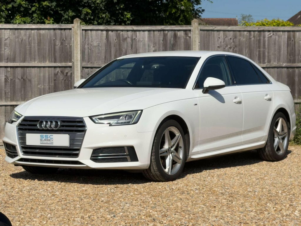 Audi A4 1.4L S Line White #2