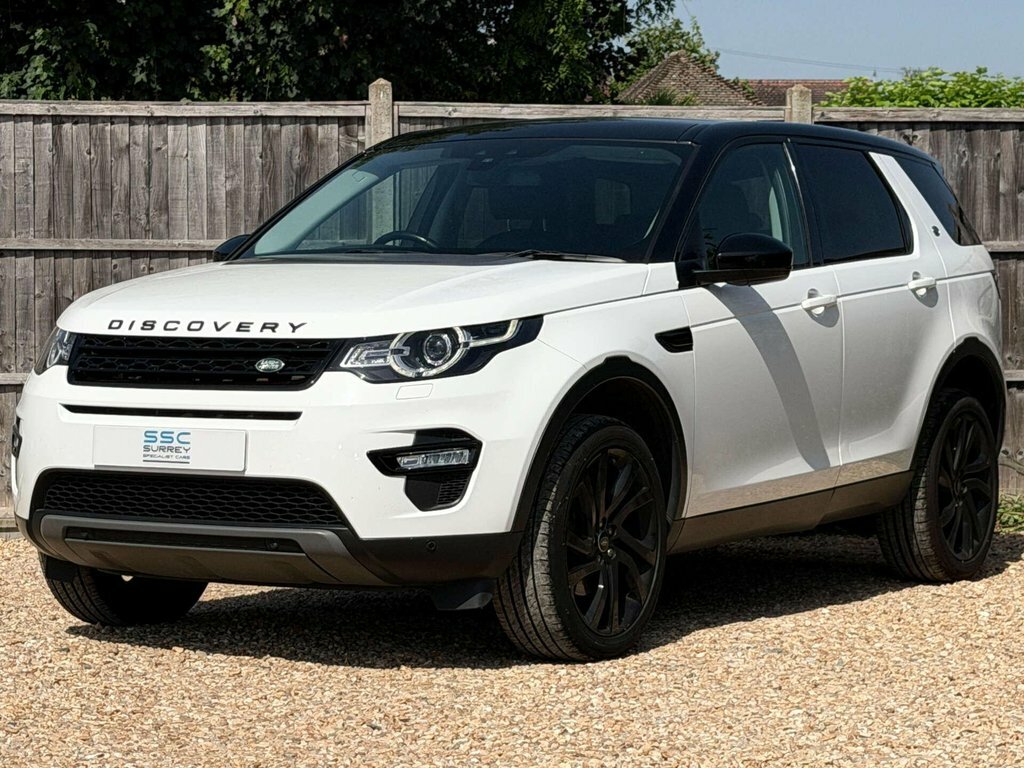 Land Rover Discovery Sport 2L Hse Black White #2