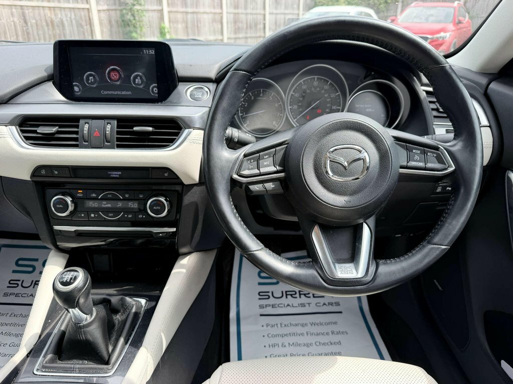 Mazda 6 Estate 2.2 Skyactiv-d Sport Nav Euro 6 Ss Blue #7