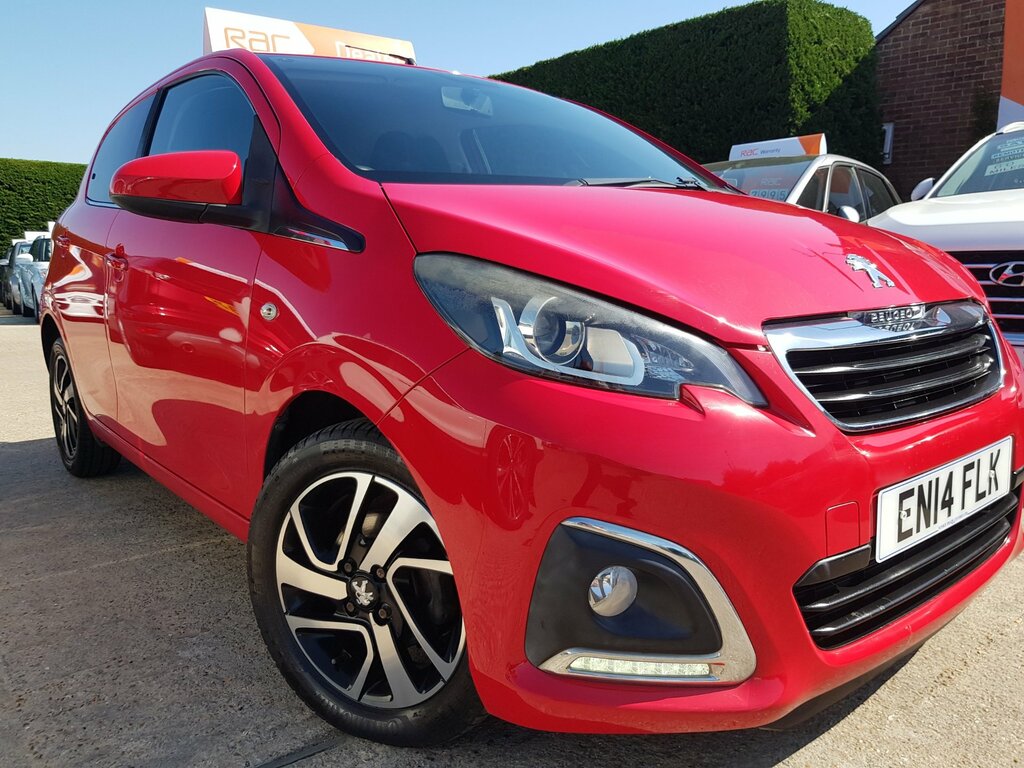 Peugeot 108 1.2 Vti Puretech Allure Locally Owned -Parking Cam Red #4