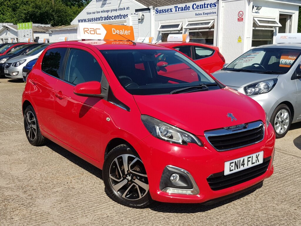 Peugeot 108 1.2 Vti Puretech Allure Locally Owned -Parking Cam Red #2