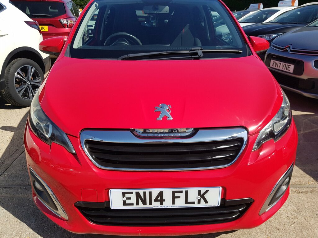 Peugeot 108 1.2 Vti Puretech Allure Locally Owned -Parking Cam Red #6