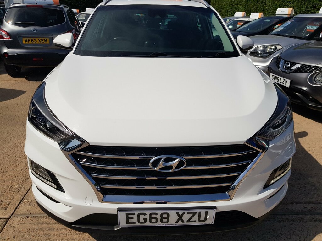 Hyundai Tucson 1.6 Se Sat Nav And Parking Camera White #4