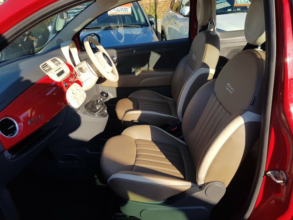 Fiat 500 500 Pop Red #16