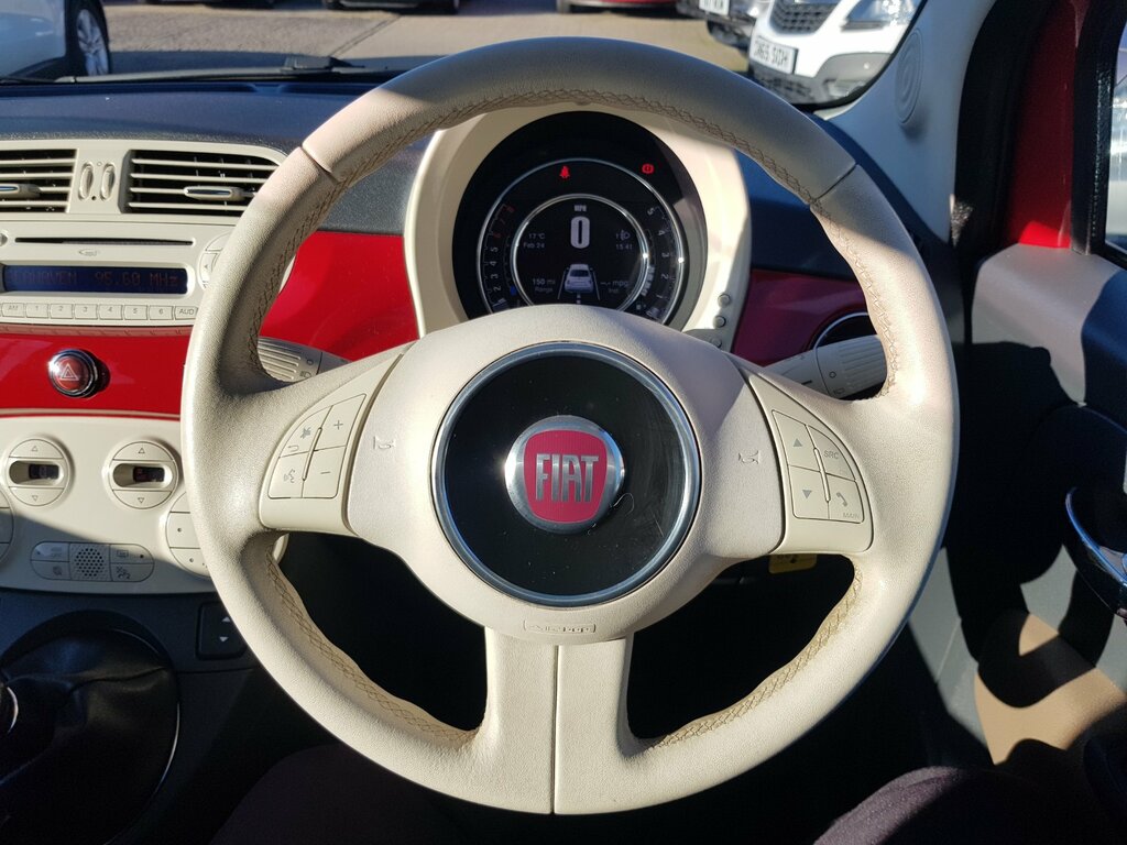 Fiat 500 500 Pop Red #25