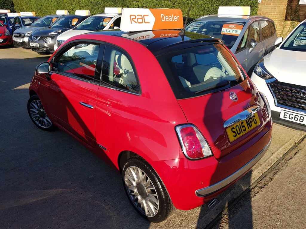 Fiat 500 500 Pop Red #7