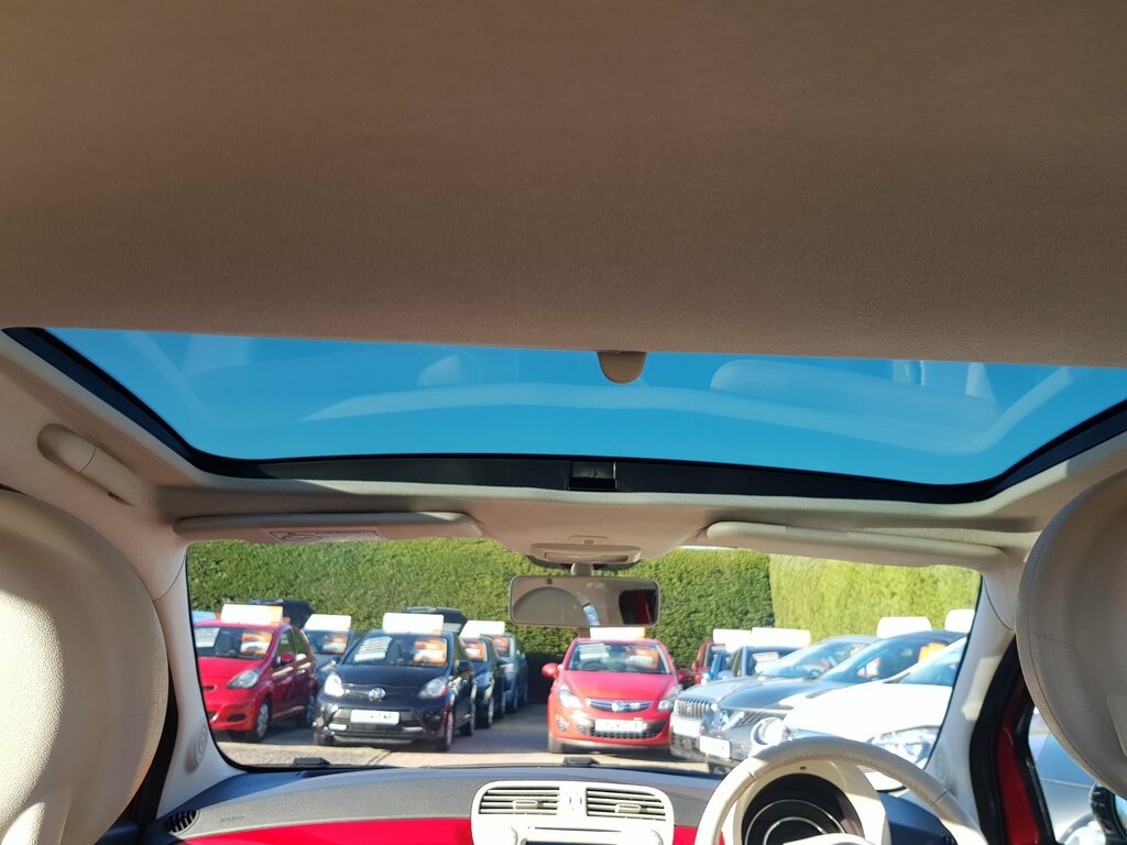 Fiat 500 500 Pop Red #26