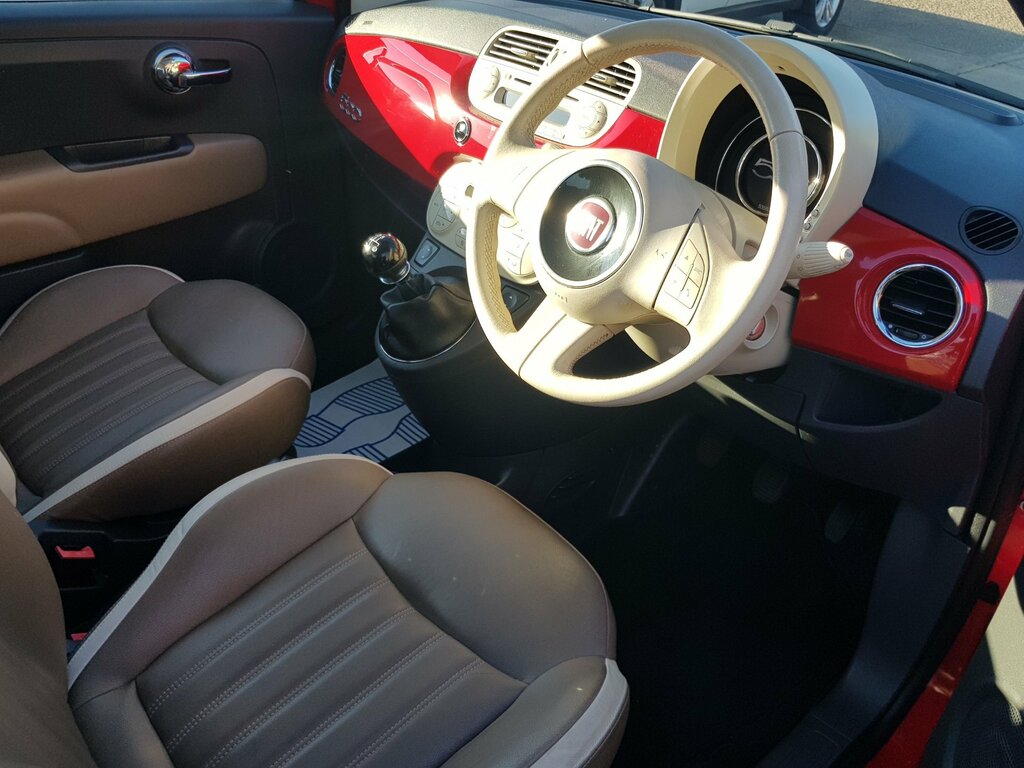 Fiat 500 500 Pop Red #12
