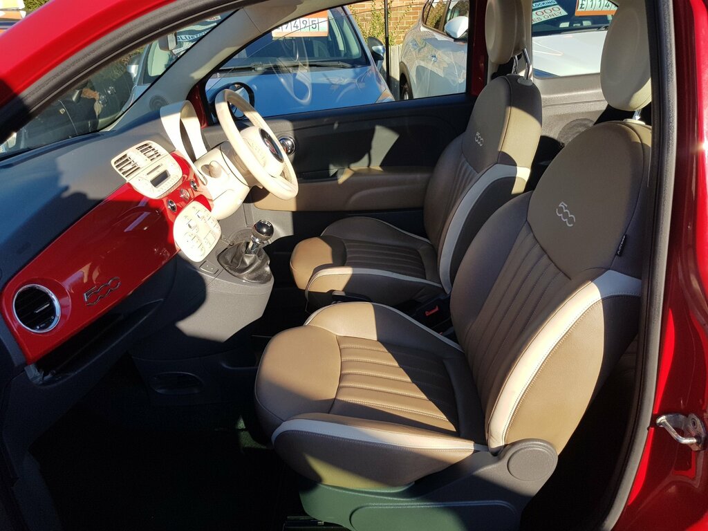 Fiat 500 500 Pop Red #15