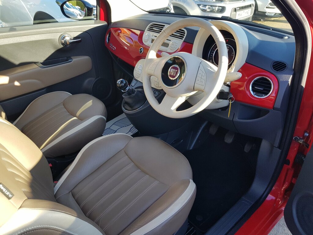 Fiat 500 500 Pop Red #11