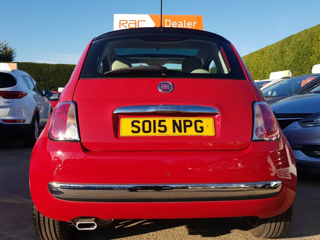 Fiat 500 500 Pop Red #10