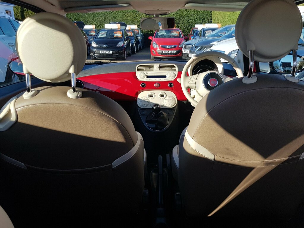 Fiat 500 500 Pop Red #19