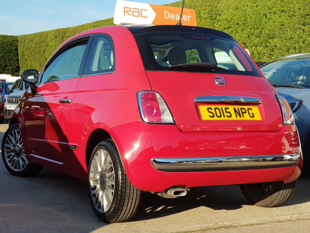 Fiat 500 500 Pop Red #9