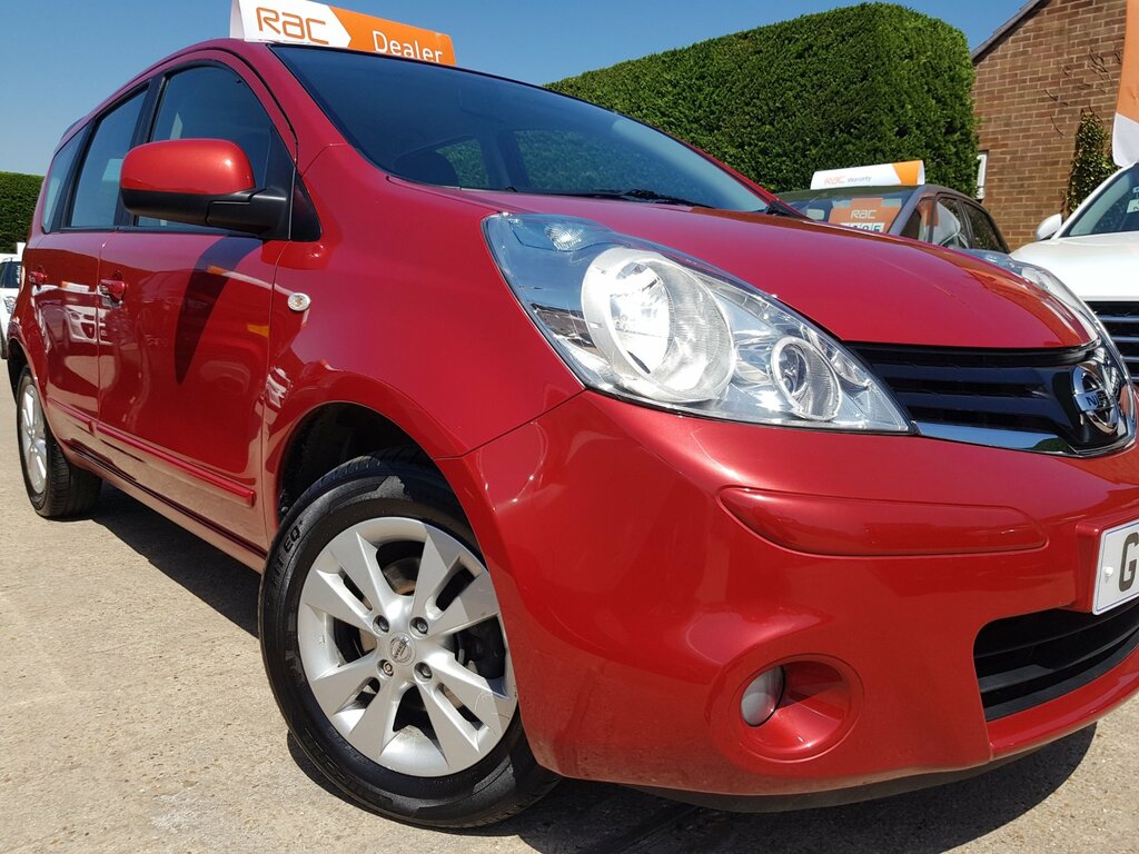 Nissan Note 1.4 Acenta Locally Owned Only 31,000 Miles Red #3