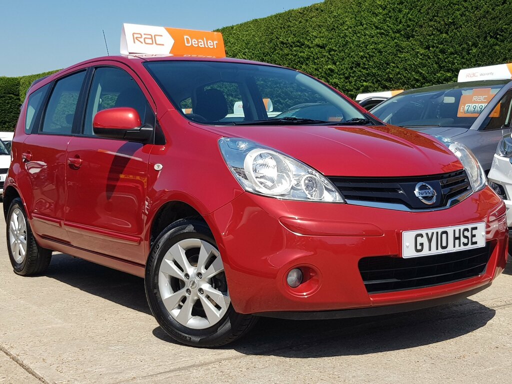 Nissan Note 1.4 Acenta Locally Owned Only 31,000 Miles Red