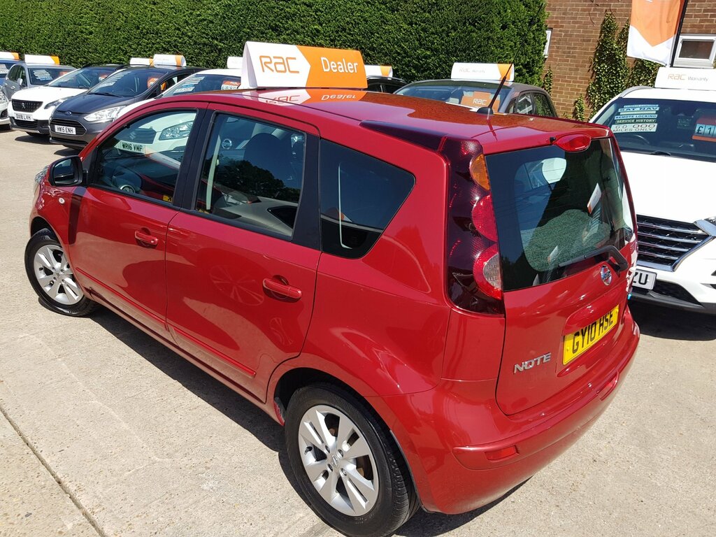 Nissan Note 1.4 Acenta Locally Owned Only 31,000 Miles Red #5