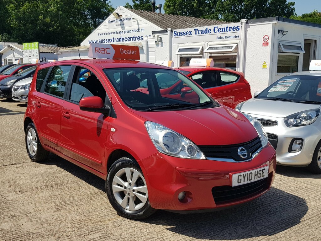 Nissan Note 1.4 Acenta Locally Owned Only 31,000 Miles Red