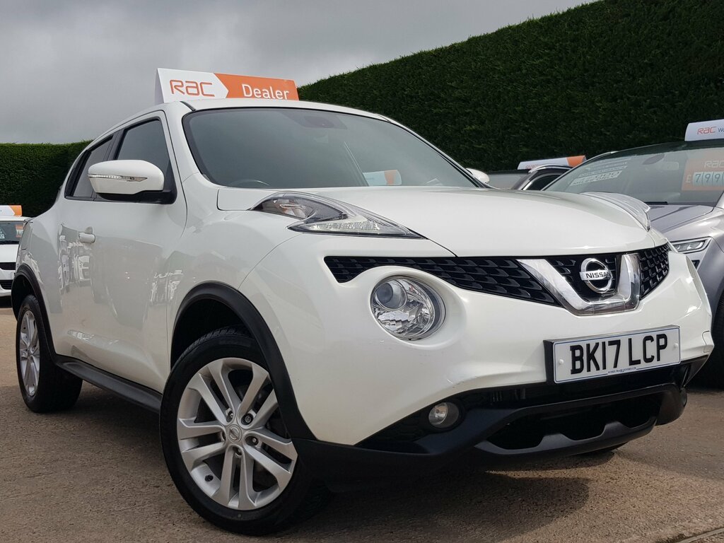 Nissan Juke 1.2 Dig-t N-connecta - Sat-nav Reversing Camera BK17LCP White
