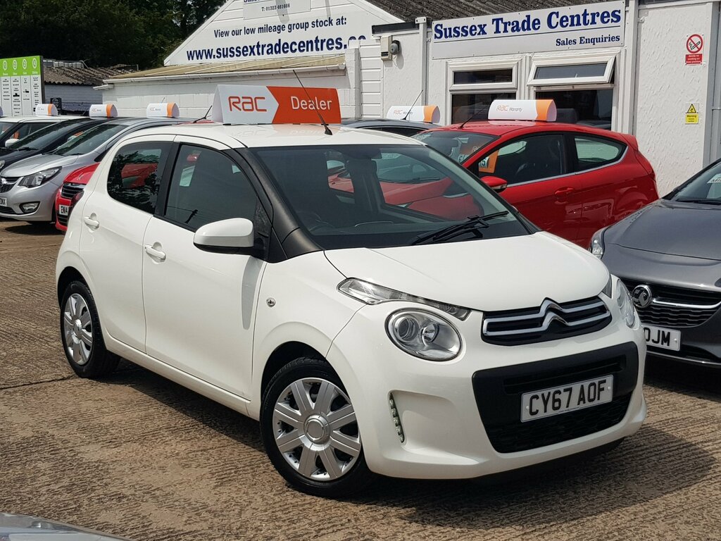 Citroen C1 1.2 Puretech Feel Only 50,000 White #2