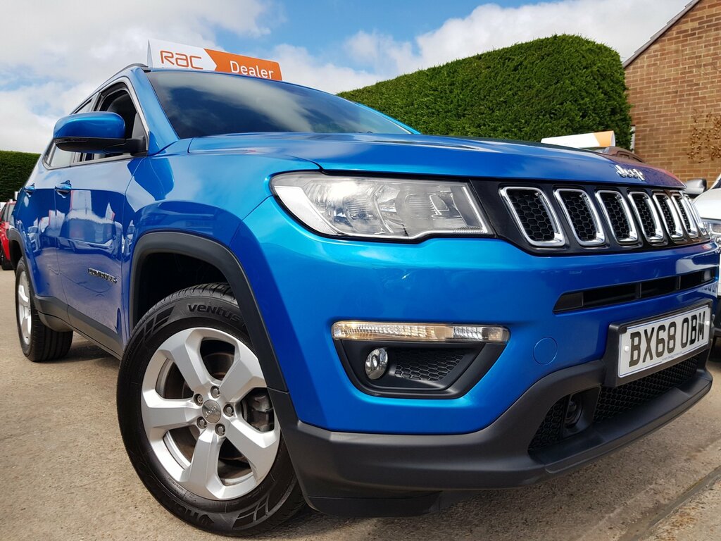 Jeep Compass 1.4Tlongitude M-air - Parking Camera - Satnav -Imm Blue #3