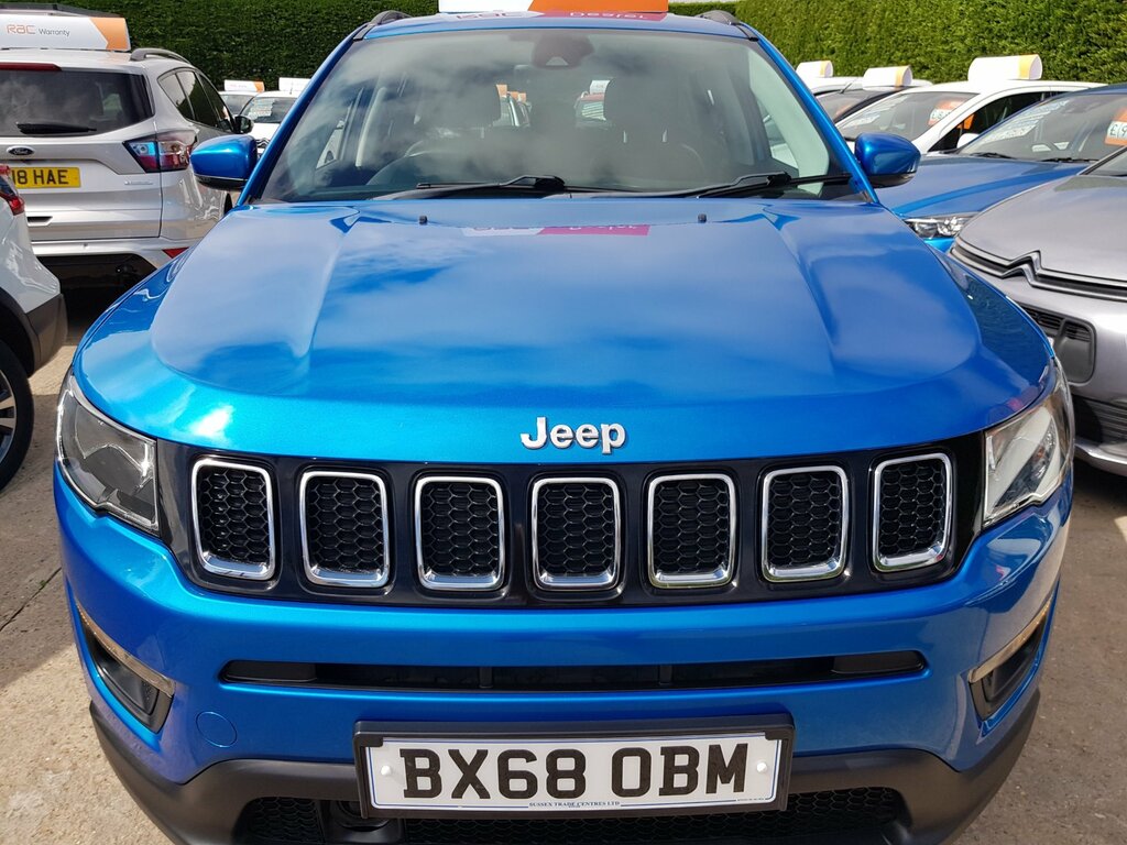 Jeep Compass 1.4Tlongitude M-air - Parking Camera - Satnav -Imm Blue #5