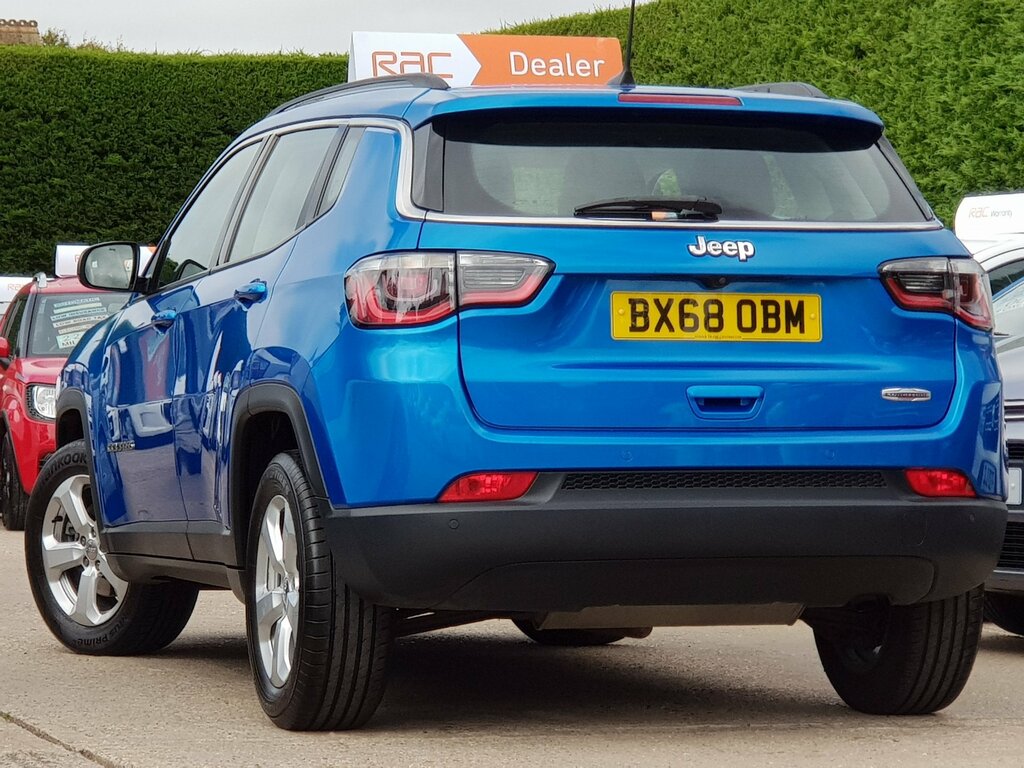 Jeep Compass 1.4Tlongitude M-air - Parking Camera - Satnav -Imm Blue #6