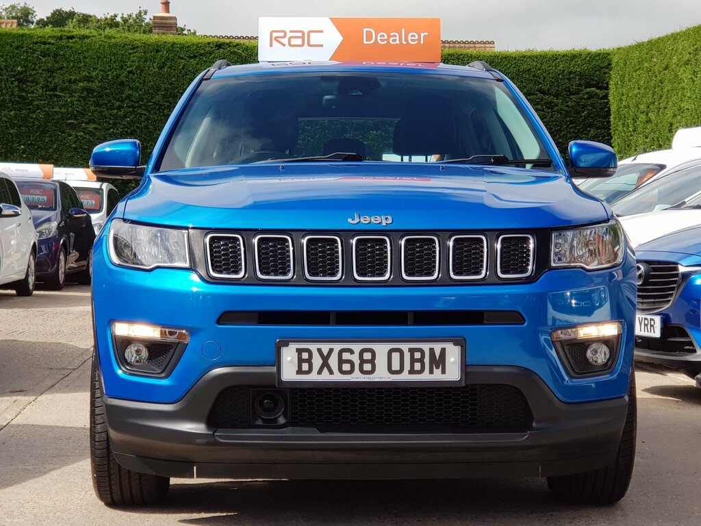 Jeep Compass 1.4Tlongitude M-air - Parking Camera - Satnav -Imm Blue #4
