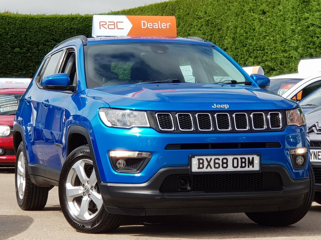 Jeep Compass 1.4Tlongitude M-air - Parking Camera - Satnav -Imm Blue