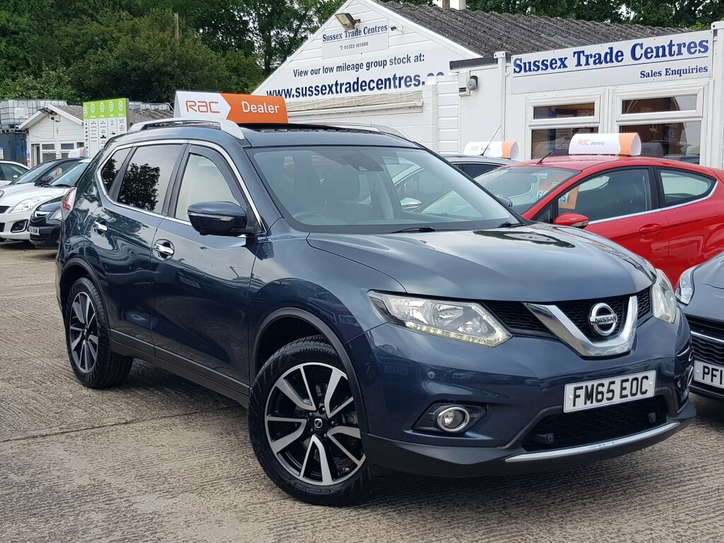 Nissan X-Trail 1.6 Dci N-tec Suv 4Wd -7 Seater - Opening Pan Roof Blue #2