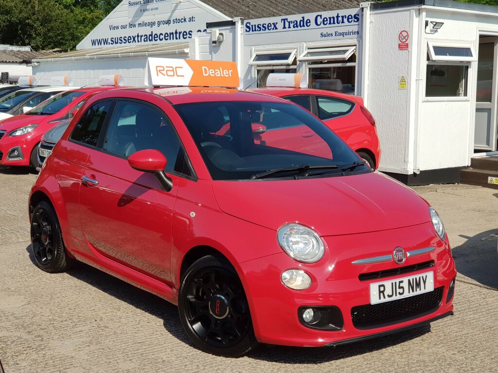 Fiat 500 0.9 Twinair S - Only 26,000 Miles - Immaculate Con Red #2