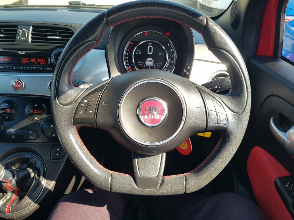 Fiat 500 Lounge 1.2 Eco 69 White #16