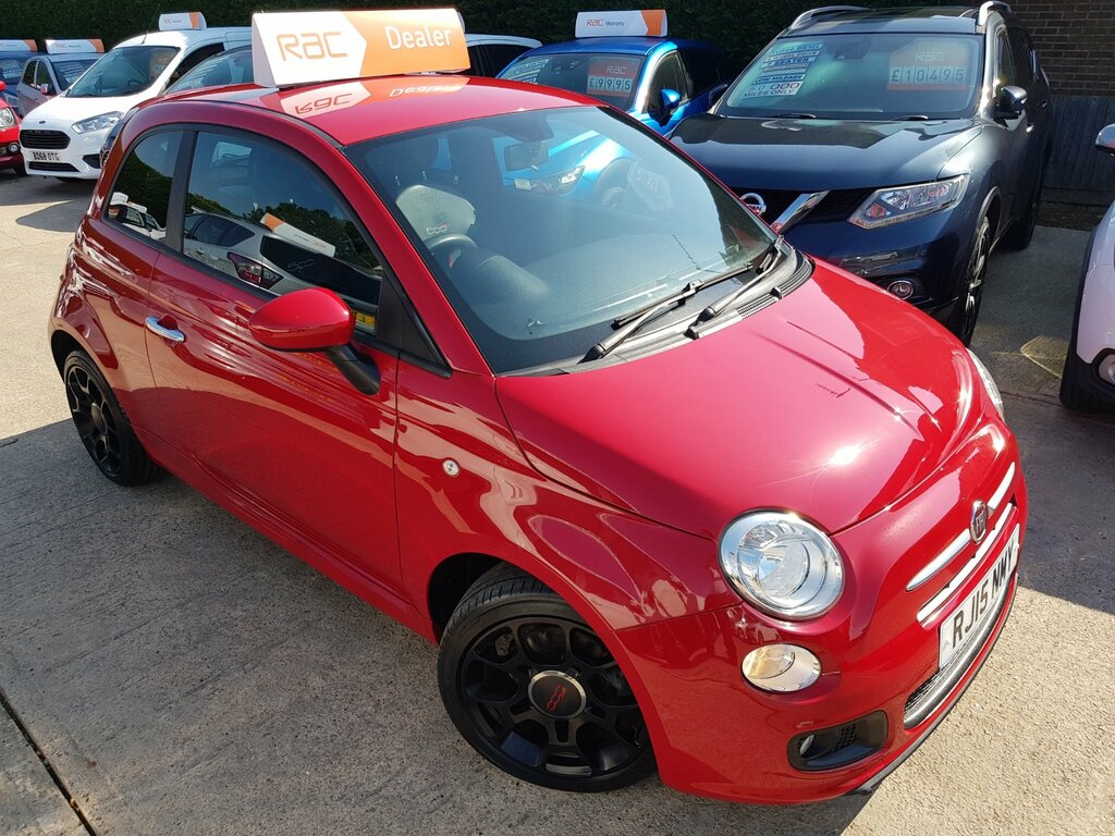 Fiat 500 0.9 Twinair S - Only 26,000 Miles - Immaculate Con Red #3