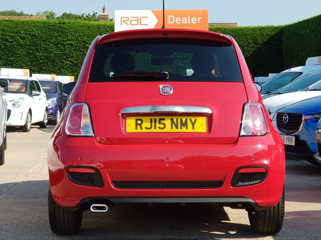 Fiat 500 Lounge 1.2 Eco 69 White #9