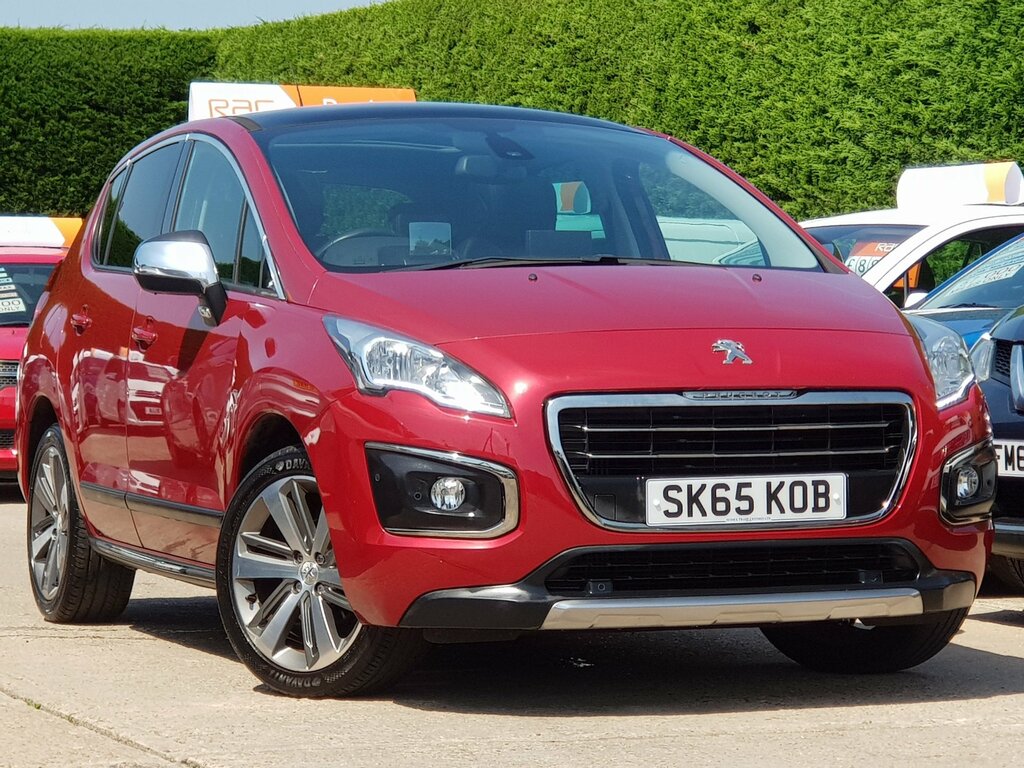 Peugeot 3008 1.6 Bluehdi Allure - Sat Nav - Panoramic Red