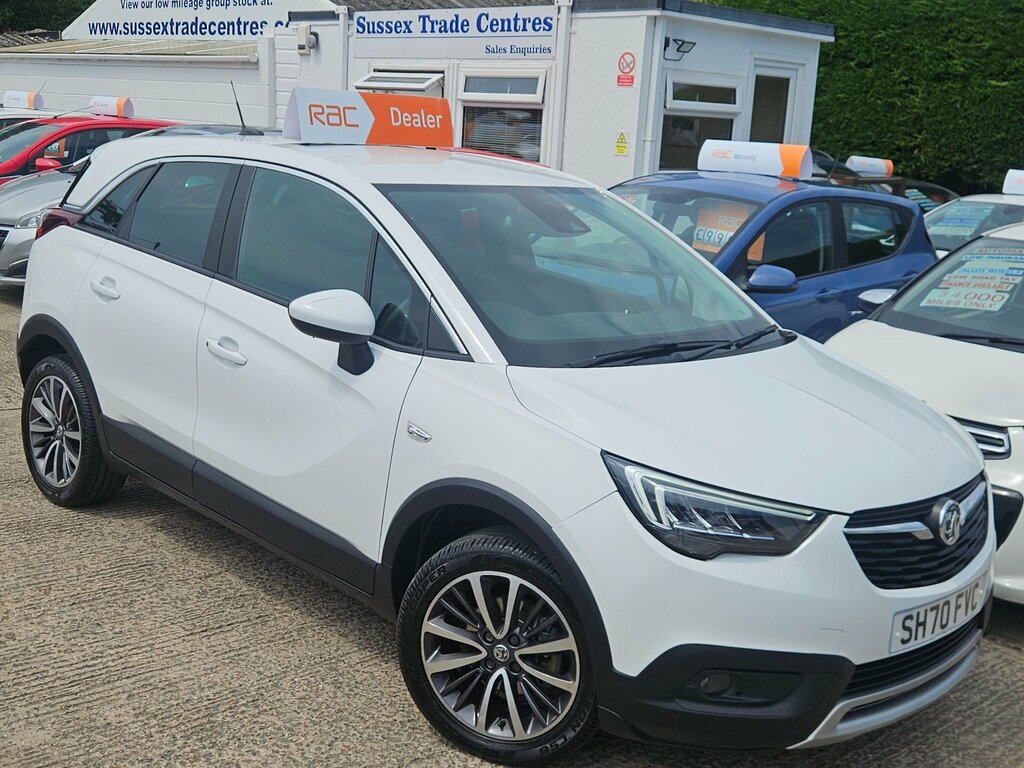 Vauxhall Crossland X 1.2T Elite Nav - Only 21,000 Miles - Sa White #2