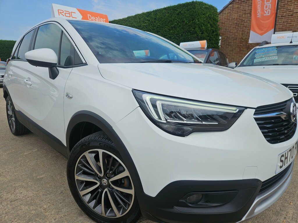 Vauxhall Crossland X 1.2T Elite Nav - Only 21,000 Miles - Sa White #3