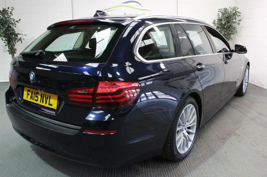 BMW 5 Series Estate 2.0 518D Luxury Touring Euro 6 Ss 5 FA15NVL Blue #2